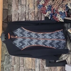 Catherines Thin Sweater Zip Up sz 1X (18-20W)